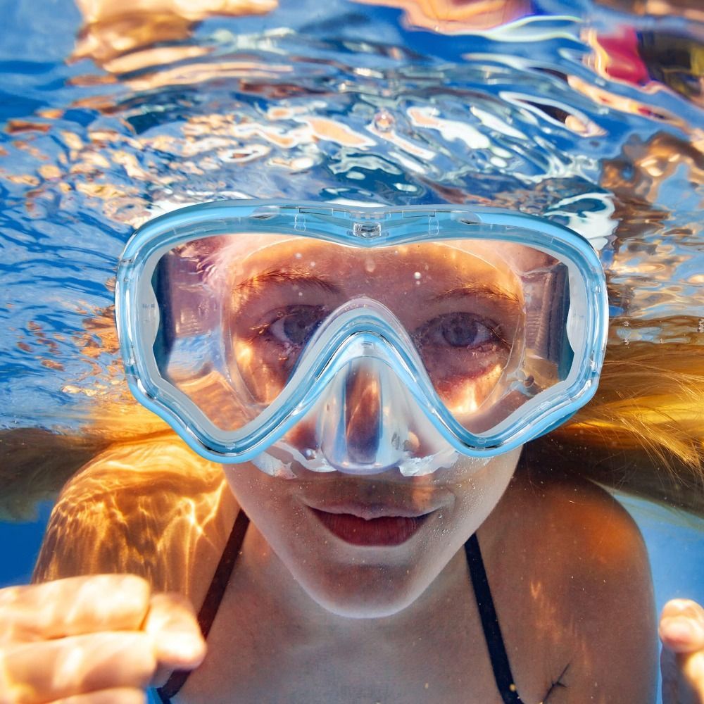 Anti Pollution Mask - Unisex PC Cam Çocuklar Yüzme Gözlüğü