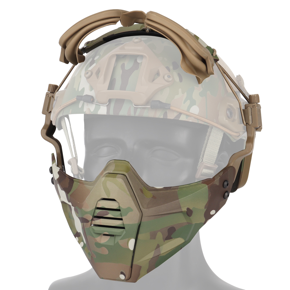 Respirator Half Face - Taktik Donanım Bölünmüş Tip Set Modüler