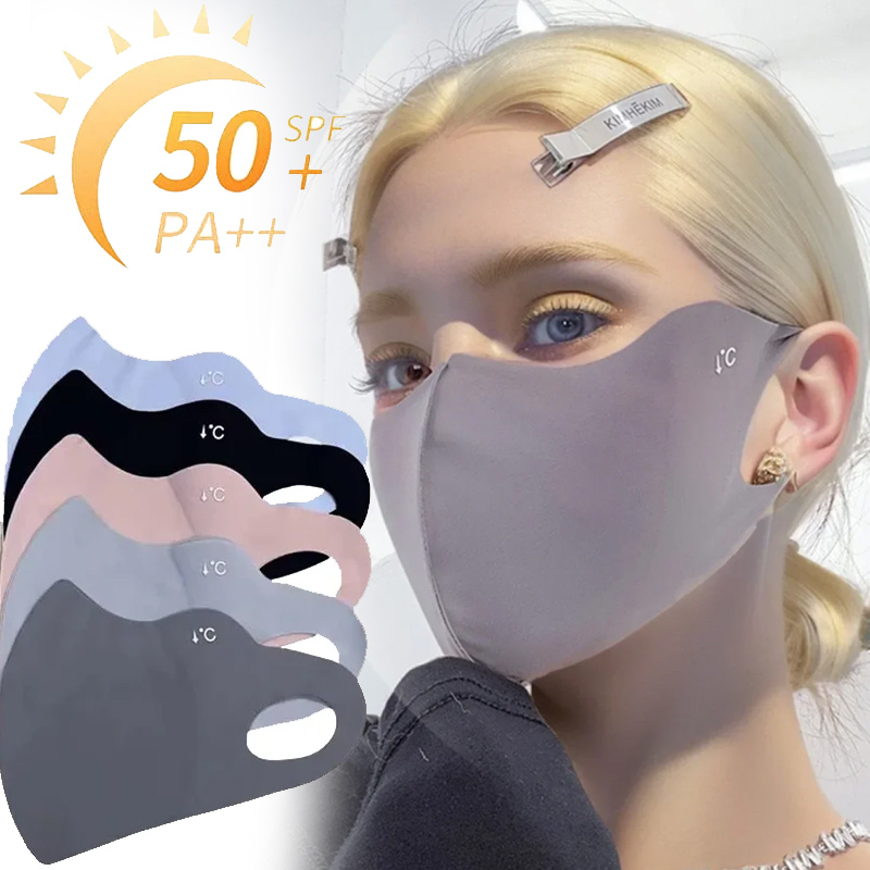 Cloth Face Mask Washable - Yaz Güneş Korumalı Yüz Maskesi 3D
