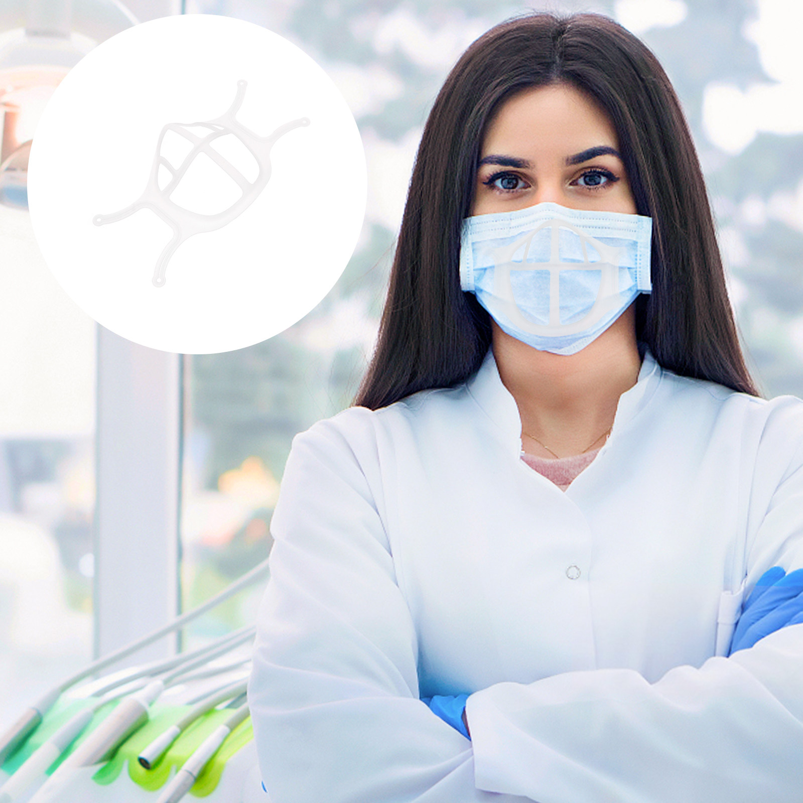 Silicone Mask Bracket - Silikon Maske İç Destek Çerçevesi, 5'li
