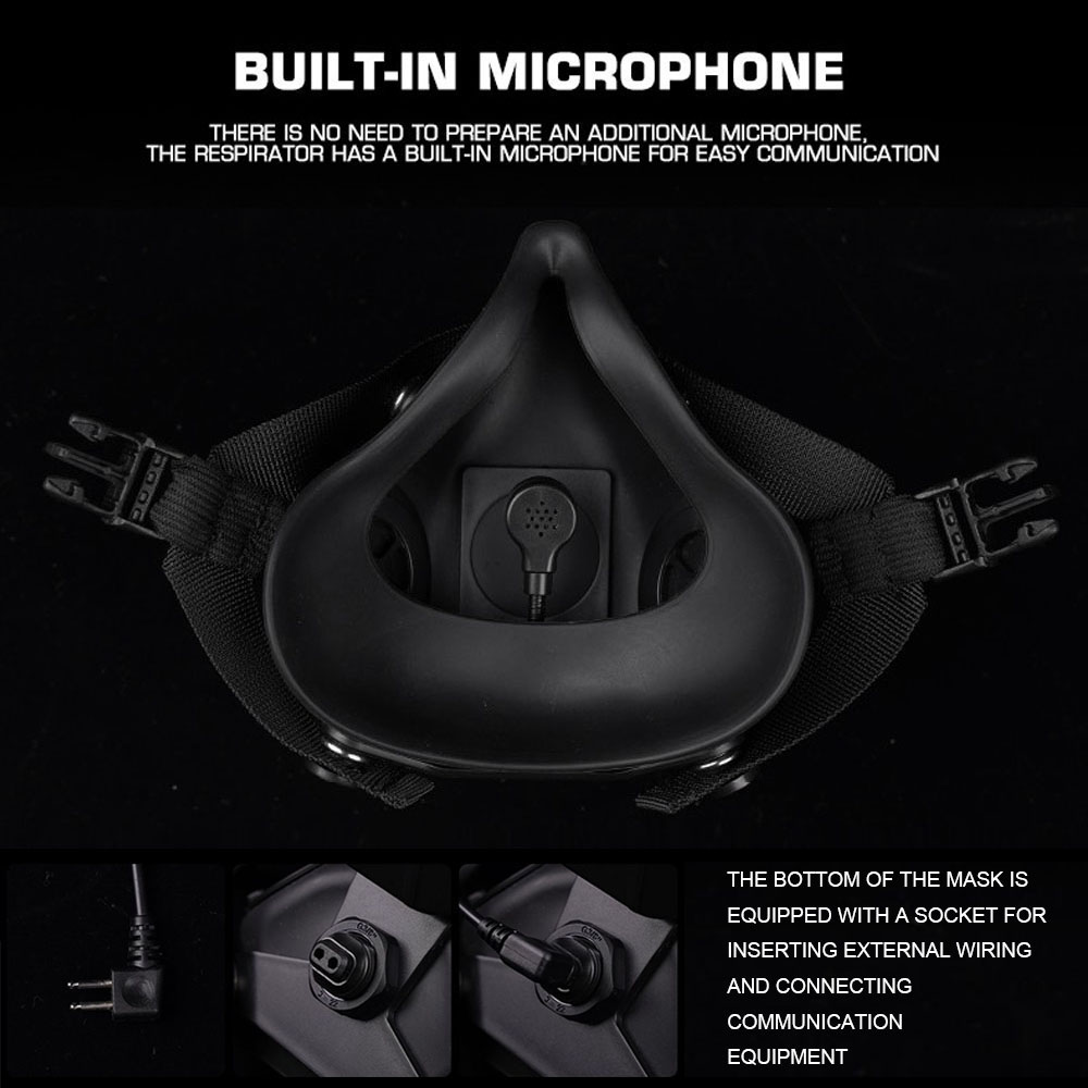 Özel Taktik Solunum Gaz Maskes - Respirator Half Face incelemesi ve fiyatı