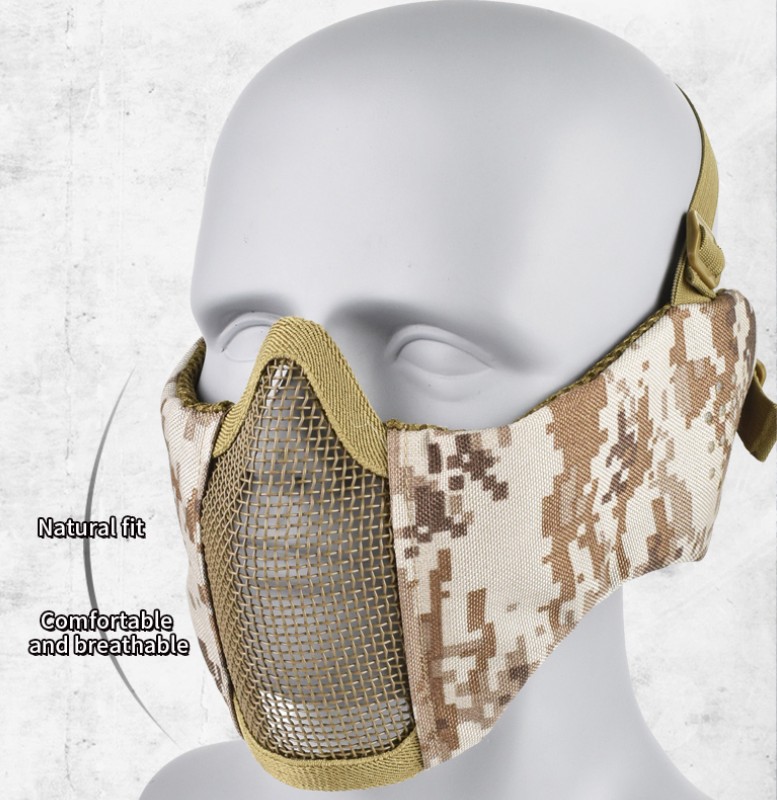 Avcılık Katlanabilir Örgü Mask - Respirator Half Face incelemesi ve fiyatı