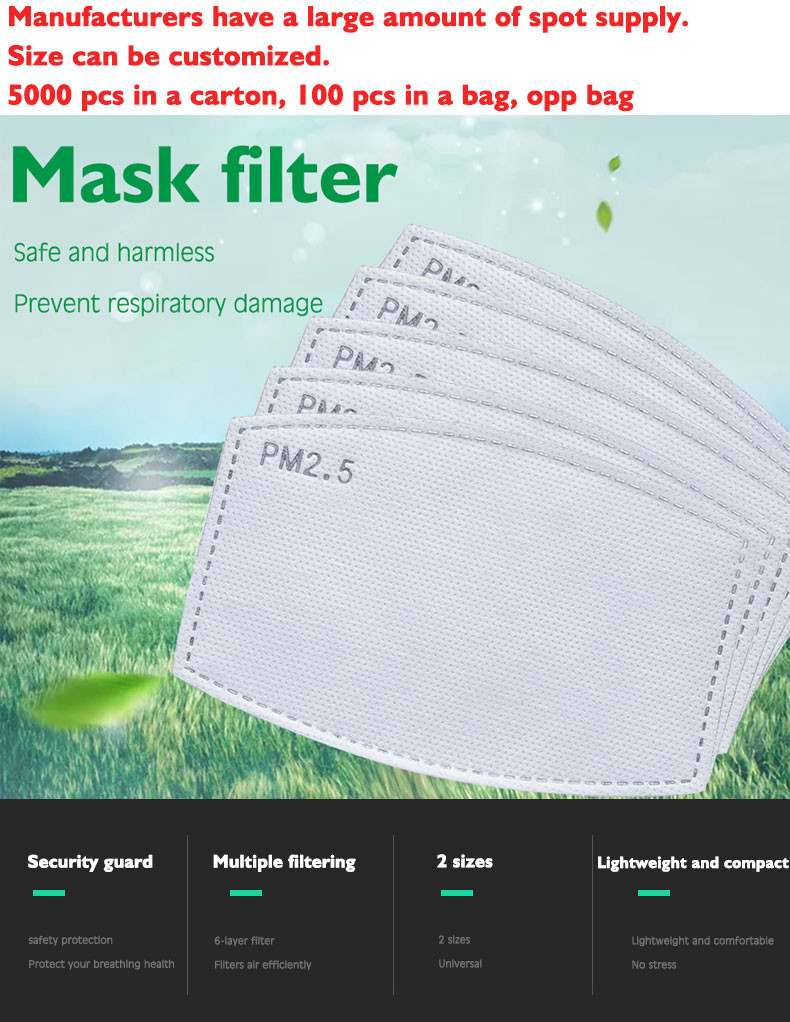 PM2.5 Maske Filtresi, Güvenli, - Pm2.5 Filter Insert incelemesi ve fiyatı