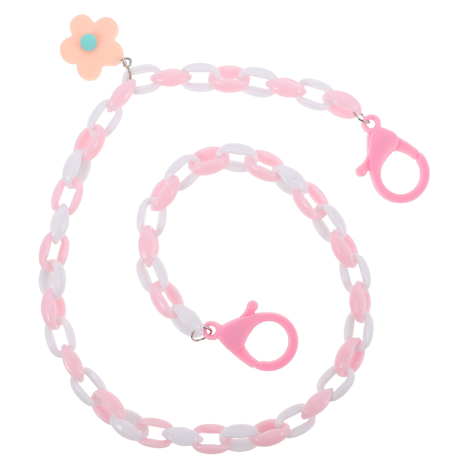 Renkli Çiçek Desenli Çocuk Göz - Mask Chain Holder incelemesi ve fiyatı
